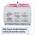 Skin Care & Hygiene | Tidy Girl TGUDPV2 Plastic Feminine Hygiene Disposal Bag Dispenser - Gray image number 7