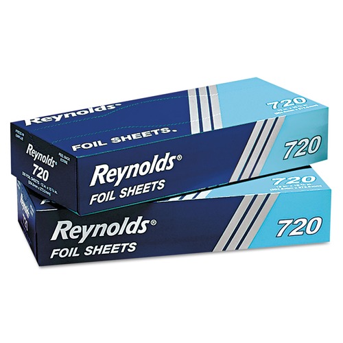 Snacks | Reynolds Wrap 000000000000000720 10.75 in. x 12 in. Pop-Up Interfolded Aluminum Foil Sheets (2400/Carton) image number 0