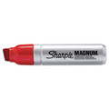Permanent Markers | Sharpie 44002 Broad Chisel Tip Magnum Permanent Marker - Red image number 2
