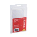Labels | Universal UNV40108 0.75 in. Diameter Self-Adhesive Removable Color-Coding Labels - White (28/Sheet, 36 Sheets/Pack) image number 0