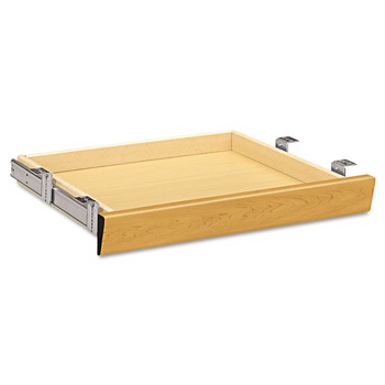 HON H1522.C 22 in. x 15.38 in. x 2.5 in. Laminate Angled Center Drawer - Harvest