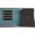 Office Filing Cabinets & Shelves | Tennsco J2478SUC-BLK 48 in. x 24 in. x 78 in. Jumbo Combination Steel Storage Cabinet - Black image number 6