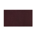 Cleaning Brushes | Boardwalk 7100151257 28 in. x 14 in. Deep Scrub Pads - Maroon (10/Carton) image number 0