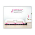 Staple Punches | PaperPro 2188 12-Sheet Capacity EZ Squeeze Incourage 3-Hole Punch - Pink image number 7