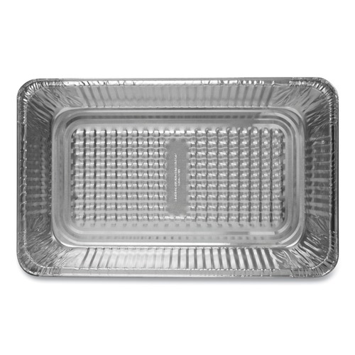 Food Trays, Containers, and Lids | Handi-Foil 8550 12.81 in. x 20.75 in. x 2.19 in. 55 Gauge JIF-FOIL Full-Steam Table Pan (50/Carton) image number 0