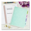 Dividers & Tabs | Avery 74867 2.5 in. x 1 in. 1/5-Cut Ultra Tabs Repositionable Tabs - Assorted Pastel Colors (48/Pack) image number 8