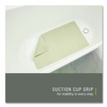 Office Chair Mats | Rubbermaid Commercial 1982724 Safti-Grip Latex-Free Vinyl Bath Mat 14 X 22.5 White (4/Carton) image number 7