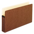 File Folders | Pendaflex 1536G-OX 5.25 in. Expansion Legal Size Standard Expanding File Pockets - Redrope (10/Box) image number 0