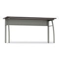 Office Desks & Workstations | Linea Italia LITTR742MOC Trento Line 59.13 in. x 23.63 in. x 29.5 in. Rectangular Desk - Mocha image number 1