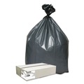 Trash Bags | Platinum Plus 1507687 33 Gallon 1.35 mil 33 in. x 40 in. Can Liners - Gray (50/Carton) image number 0