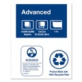 Paper Towels and Napkins | Tork D820 1-Ply 13 in. x 12 in. Advanced Soft Minifold Dispenser Napkins White (6000/Carton) image number 7