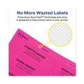 Just Launched | Avery 05979 1 in. x 2.63 in. High-Visibility Permanent Laser ID Labels - Asst. Neon (450/Pack) image number 4