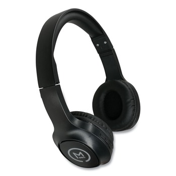Morpheus 360 HP4500B TREMORS 3 ft. Cord Stereo Wireless Headphones with Microphone - Black