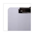 Clipboards | Universal UNV40310 Low-Profile Plastic Clipboard with 0.5 in. Clip Capacity for 8.5 x 11 Sheets - Clear image number 3