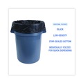 Trash & Waste Bins | Boardwalk H6036HBK 30 in. x 36 in. 30 gal. 0.65 mil Linear Low Density Industrial Flat Pack Can Liners - Black (200/Carton) image number 5