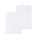 Envelopes & Mailers | Universal UNV44101 EasyClose 9 in. x 12 in. Square Flap Self-Adhesive Closure #10 1/2 Catalog Envelope - White (250/Box) image number 1