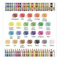 Pencils | Crayola 682424 3.3 millimeter 2B Erasable Color Pencil - Assorted Lead and Barrel Colors (24/Box) image number 6