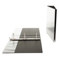 Binders | Universal UNV20745 11 in. x 8.5 in. 2 in. Capacity 3 Rings Slant D-Ring View Binder - Black image number 6