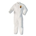 Safety & First Aid | Ansell 44304 A40 Coveralls - X-Large, White (25/Carton) image number 0