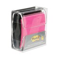 Sticky Notes & Post it | Post-it Pop-up Notes Super Sticky WD-330-BK Wrap Dispenser for 3 x 3 Pads - Black/Clear (1/Pack) image number 3