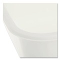 Cleaning & Janitorial Supplies | Rubbermaid 2951ARWHTCT Microban 14.5 in. x 12.5 in. x 5.7 in. 4.5 Gallon Dishpan - White (6/Carton) image number 3
