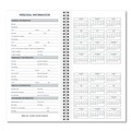 Notebooks & Pads | AT-A-GLANCE 7090410 12-Month: Jan 2026 to Dec 2026 6.25 in. x 3.25 in. Weekly Appointment Book Ruled for Hourly Appointments - White Sheets image number 1