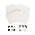 White Boards | U Brands 3135U00-01 12 x 9 Single-Sided Dry Erase Lap Board - White Surface (6/Pack) image number 0