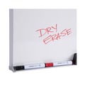 White Boards | Universal UNV43623 36 in. x 24 in. Melamine Dry Erase Board with Anodized Aluminum Frame - White Surface image number 1