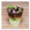 Cups and Lids | Karat C-KC12 12 oz. 98 mm Rim Diameter PET Plastic Cups - Clear (1000/Carton) image number 3