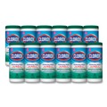 Disinfectants | Clorox 01593 1-Ply Disinfecting Wipes - Fresh Scent, White (35/Canister, 12 Canisters/Carton) image number 0