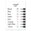 Pens | uni-ball 1921063 Signo 207 0.7 mm Retractable Gel Pen Value Pack - Black Ink/Smoke/Black Barrel/Medium (36/Box) image number 6