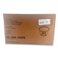 Food Trays, Containers, and Lids | Plastifar 18439 Plastic Cold Cups, Sundae, 8 oz, Clear, 1,000/Carton image number 3