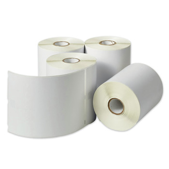 REGISTER AND THERMAL PAPER | Avery 04157 4 in. x 6 in. Multipurpose Thermal Labels - White (220/Roll, 4 Rolls/Box)