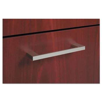 HON HBLPBRIDGE 4.25 in. x 0.75 in. x 0.38 in. BL Series Field Installed Arched Bridge Pull - Polished Silver (1/Carton)
