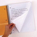 Notebooks & Pads | Five Star 06206 11 in. x 8.5 in. Sheets 1-Subject Medium/College Rule Wirebound Notebook - Randomly Assorted Cover Color image number 5