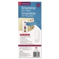 File Folders | Smead 66004 1.5 in. x 7.5 in. Color-Coded Smartstrip Refill Label Forms - Assorted, White (250/Pack) image number 1