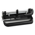 Staple Punches | Swingline A7074350F 9/32 in. Holes 32-Sheet Lever Handle Heavy-Duty Two- to Seven-Hole Punch - Black image number 0