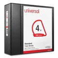 Binders | Universal UNV20995 11 in. x 8.5 in. 3 Slant D-Ring View Binder with 4 in. Capacity - Black image number 0
