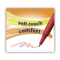 Pens | BIC SCSM11 RED Medium 1 mm Soft Feel Retractable Ballpoint Pen - Red (1-Dozen) image number 4