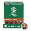 Coffee | Starbucks 12434952 Coffee K-Cups - Pike Place Decaf (96/Carton) image number 0