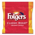 Coffee | Folgers 2550006125 0.9 oz. Classic Roast Coffee Fractional Packs (36/Carton) image number 0