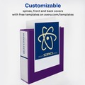 Back to School Sale | Avery 79810 3 One Touch EZD Rings 3 in. Capacity 11 in. x 8.5 in. Heavy-Duty View Binder with DuraHinge - Purple (4/Carton) image number 2