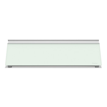  | Quartet GDP186 18 in. x 6 in. Glass Dry Erase Desktop Computer Pad - White Surface