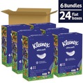 Tissues | Kleenex 54315 Ultra Soft 3-Ply Facial Tissue - White (6/Carton) image number 2