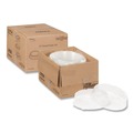 Food Trays, Containers, and Lids | WNA WNA A12PETDM 12 in. Diameter x 2.75 in. h Caterline Plastic Dome Lids - Clear (25/Carton) image number 3