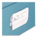 Just Launched | Smead 87852 11 in. x 8.5 in. 100-Sheet Capacity Two-Pocket Folder - Blue (25/Box) image number 2