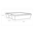 Boxes & Bins | Storex 63209U05C Project Box, 12-in x 12-in, Clear, 5/Pack image number 6