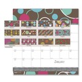 Back to School Sale | House of Doolittle 340 12-Month (Jan to Dec): 2026 12 in. x 12 in. Recycled Bubbleluxe Wall Calendar - White/Multicolor Sheets image number 1