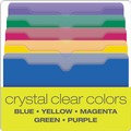 File Jackets & Sleeves | Pendaflex 50990 Straight Tab Poly Letter File Jackets - Assorted File Folder Colors (10/Pack) image number 2