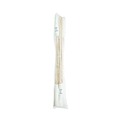 Mops | Boardwalk BWK112R 12 oz. White Rayon Head 48 in. Oak Wood Handle Deck Mops (6/Pack) image number 2